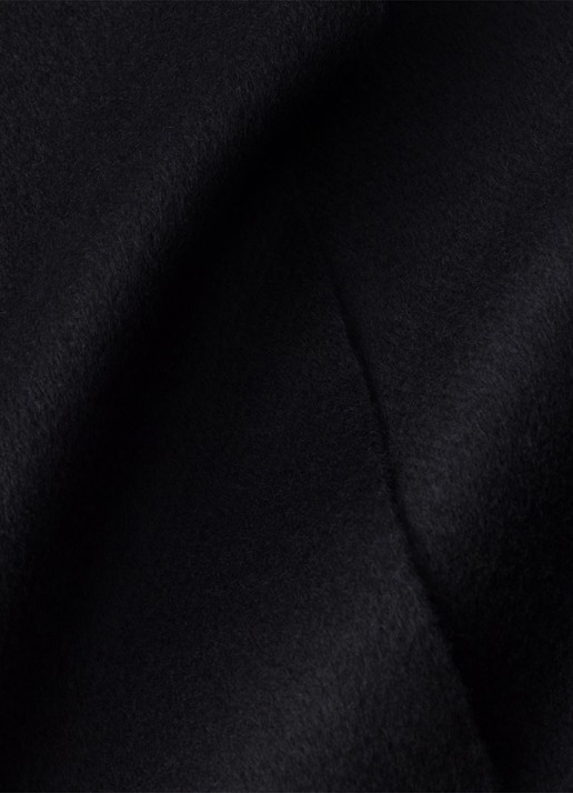 Prada Fijngebreide sjaal in zijdeblend 170 x 35 cm - detail zwart