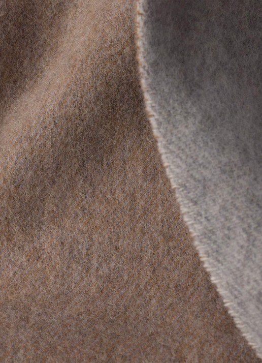 Prada Fijngebreide sjaal van kasjmier 180 x 28 cm - detail 3 lichtbruin