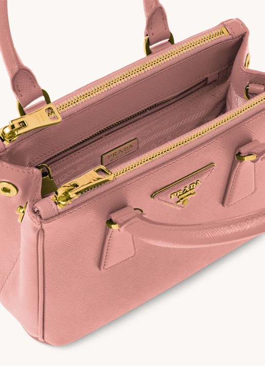 Prada Galleria handtas van leer - detail 5 roze