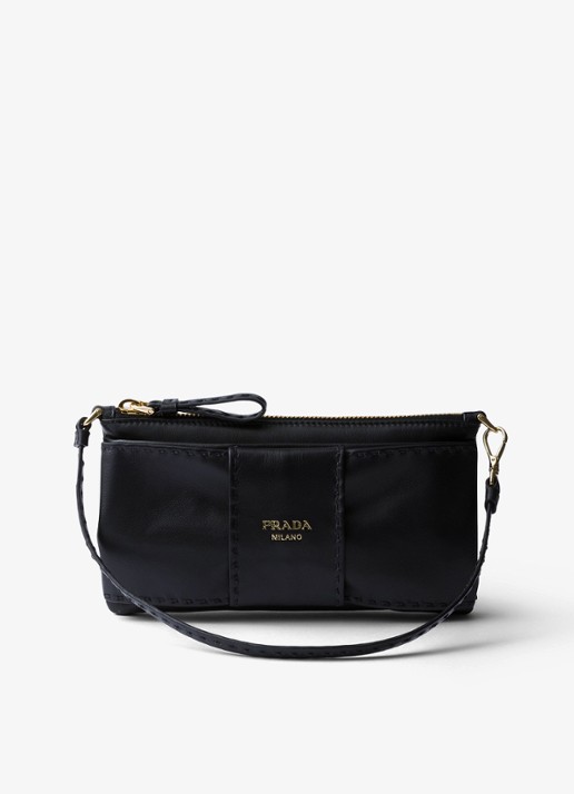 Prada Handtas van lamsleer