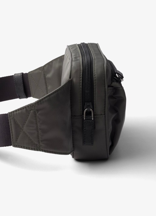 Prada Heuptas met leren details - detail olijfgroen