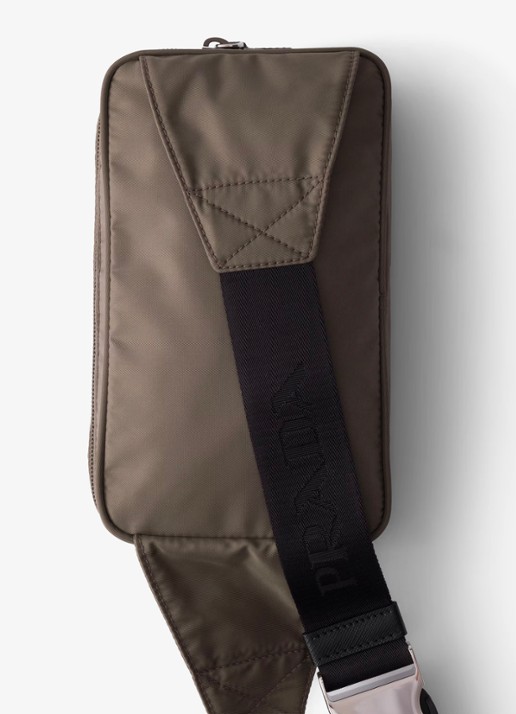 Prada Heuptas met leren details - achterkant 5 grijs