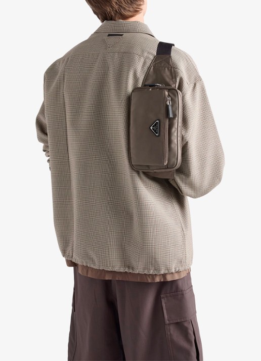 Prada Heuptas met leren details - voorkant 7 grijs