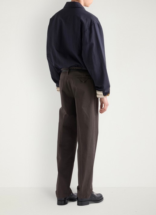 Prada Jack met logo en borstzak - achterkant donkerblauw