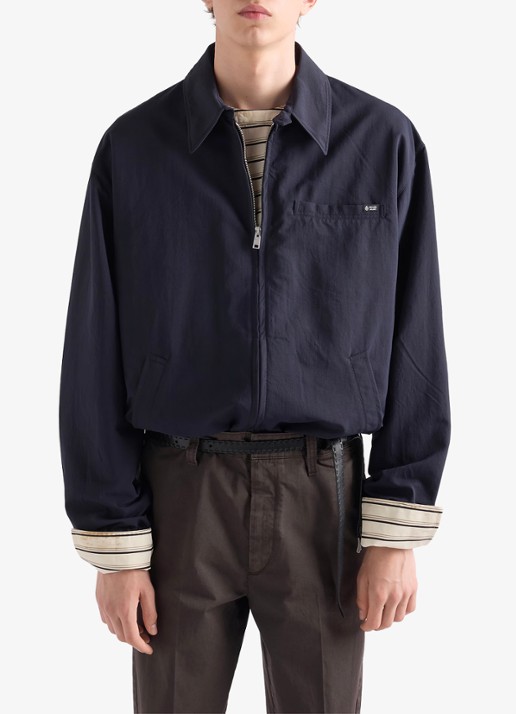 Prada Jack met logo en borstzak