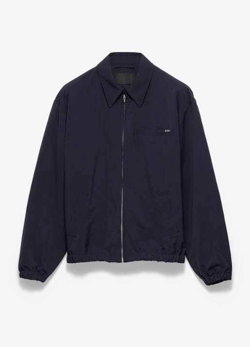 Prada Jack met logo en borstzak - voorkant 4 donkerblauw