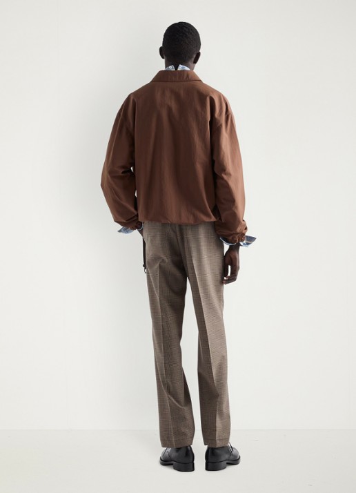Prada Jack met logo en borstzak - achterkant 3 bruin