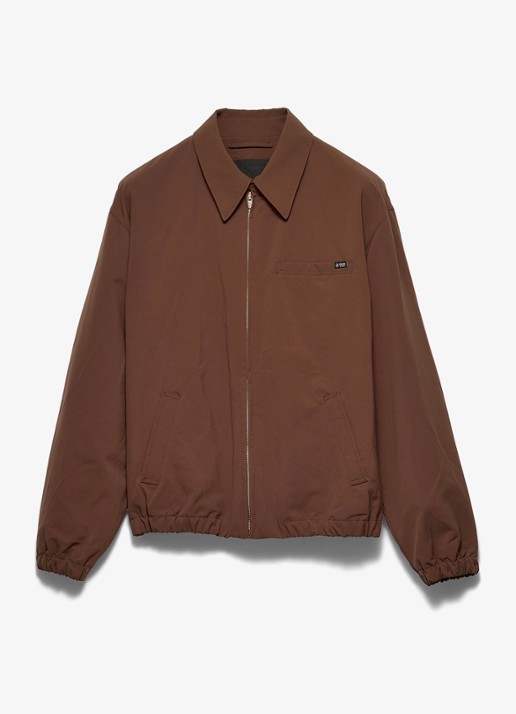 Prada Jack met logo en borstzak - voorkant 4 bruin