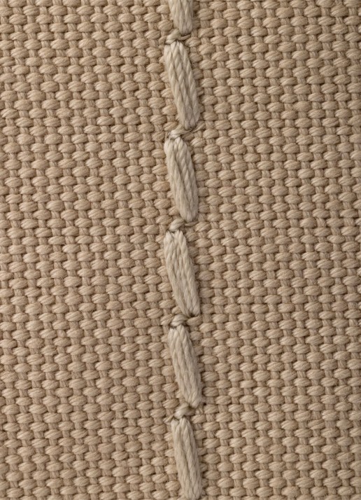 Prada Jardinière Mini handtas met leren details en logo - detail 2 gebroken wit