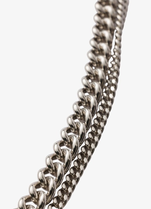 Prada Ketting met logo - detail 3 zilver