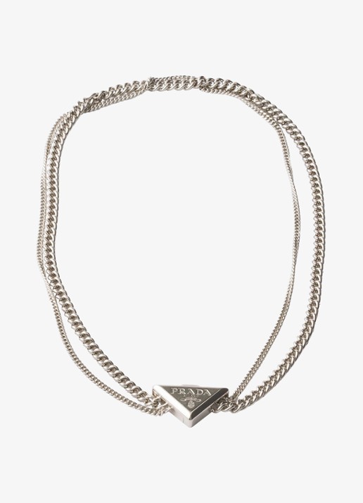Prada Ketting met logo