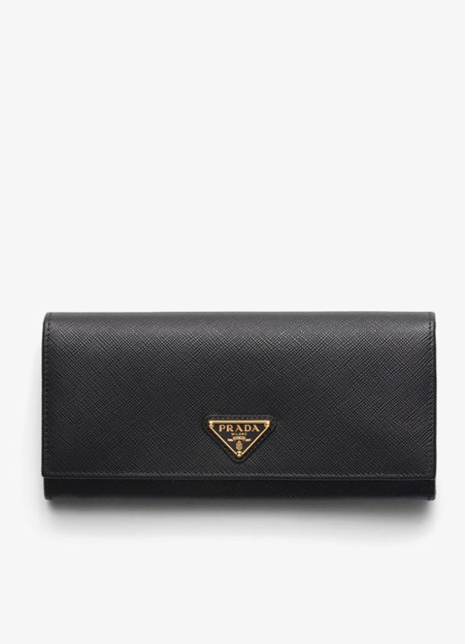 Prada Large portemonnee van kalfsleer