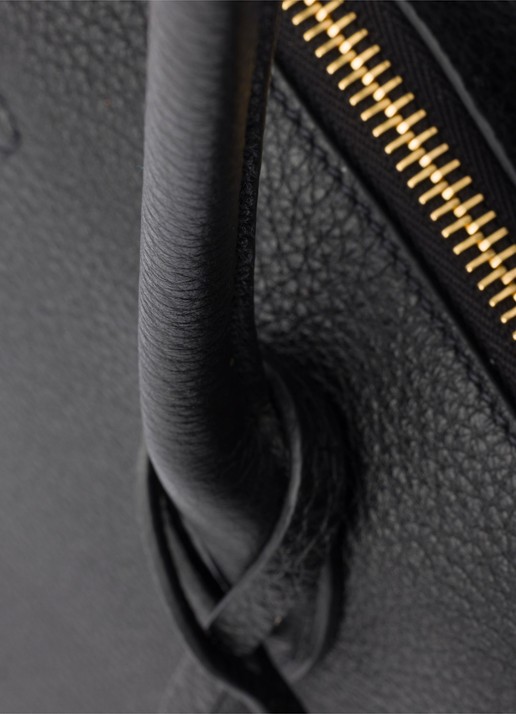 Prada Large schoudertas van kalfsleer - detail 4 zwart