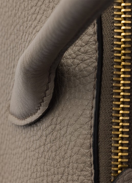 Prada Large schoudertas van kalfsleer - detail 5 grijs