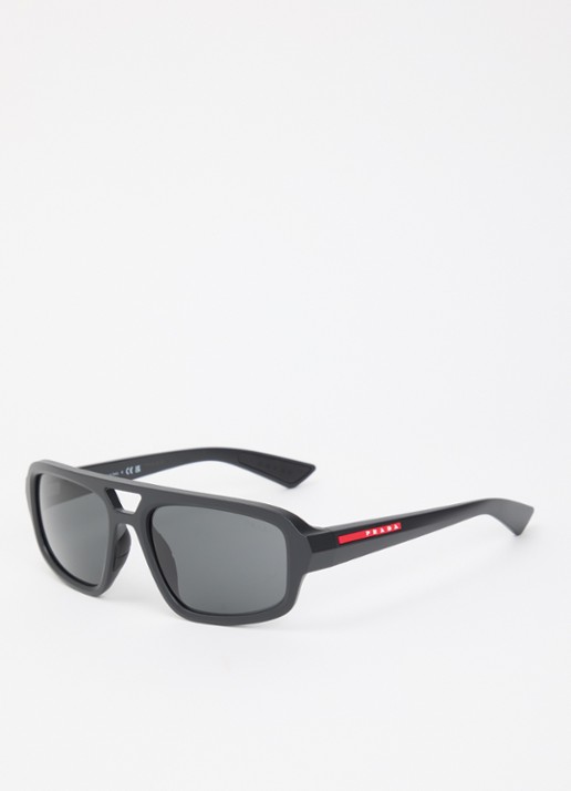 Prada Linea Rossa Piloten zonnebril PS B11SU
