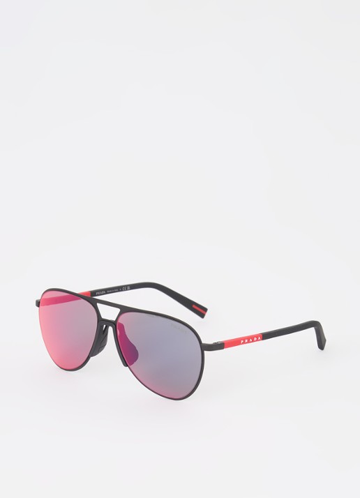 Prada Linea Rossa Piloten zonnebril PS53ZS
