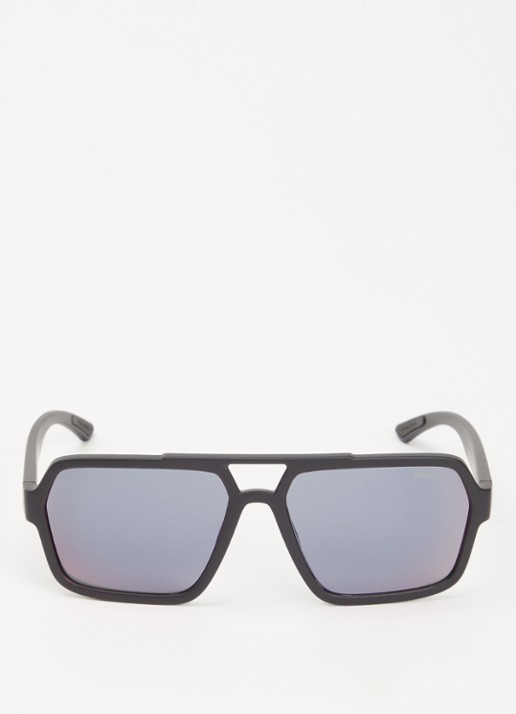 Prada Linea Rossa Piloten zonnebril PSA06S - detail zwart