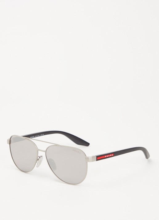 Prada Linea Rossa Piloten zonnebril PSA52S