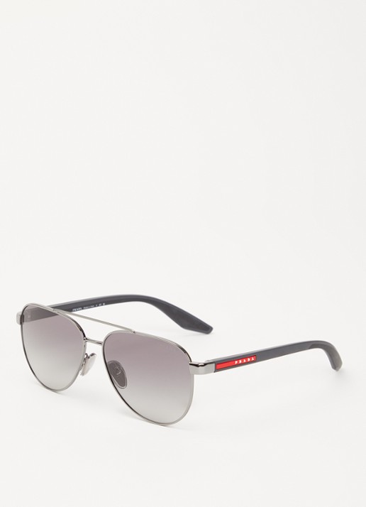 Prada Linea Rossa Piloten zonnebril PSA52S