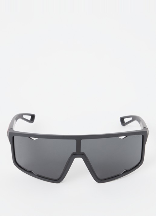 Prada Linea Rossa Shield zonnebril PSA03S - detail 3 zwart