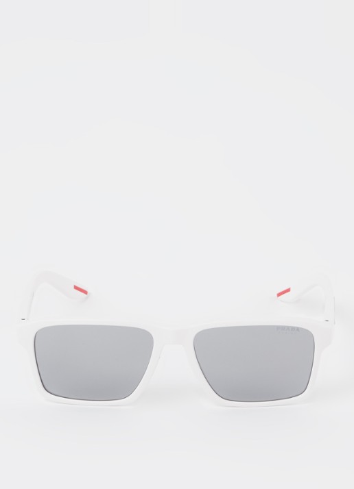 Prada Linea Rossa Wayfarer zonnebril PS05YS - detail 3 wit