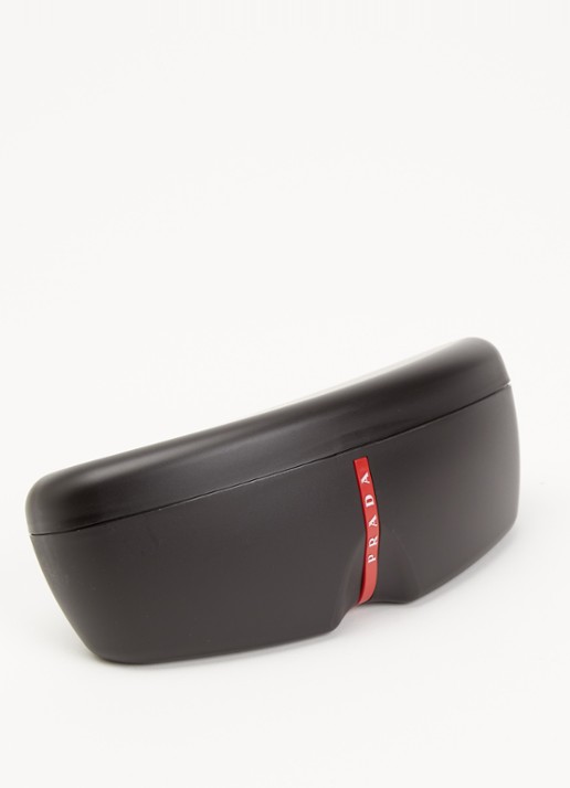Prada Linea Rossa Wayfarer zonnebril PSA08S - detail 2 zwart