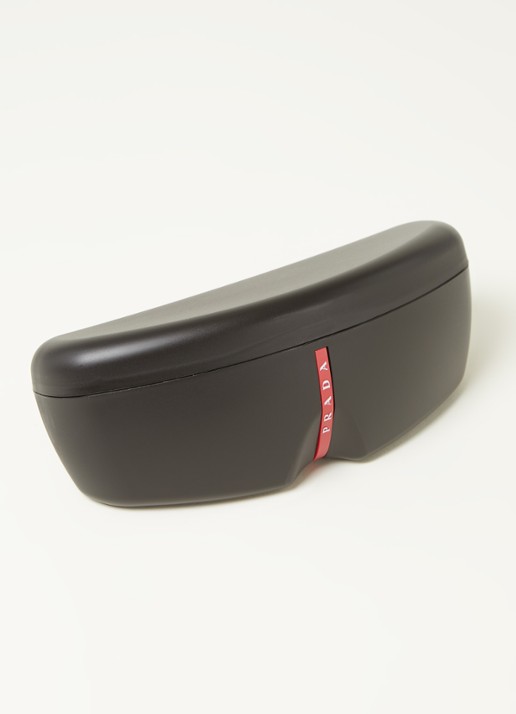 Prada Linea Rossa Zonnebril PS 01XS - detail 3 zwart