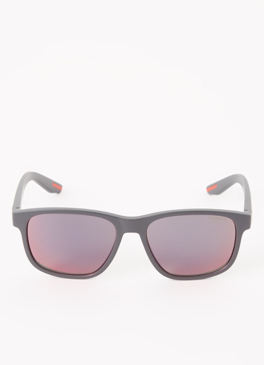 Prada Linea Rossa Zonnebril PS06YS - detail 3 grijs
