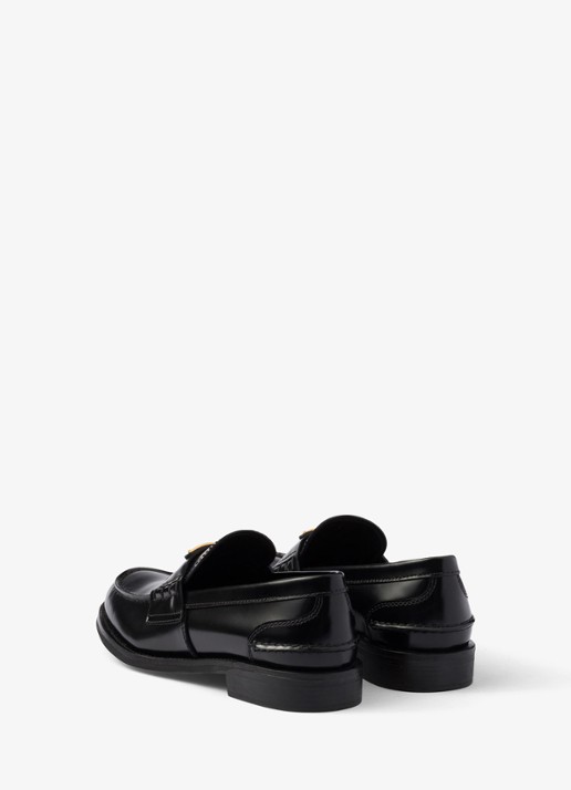 Prada Loafer van kalfsleer - achterkant zwart