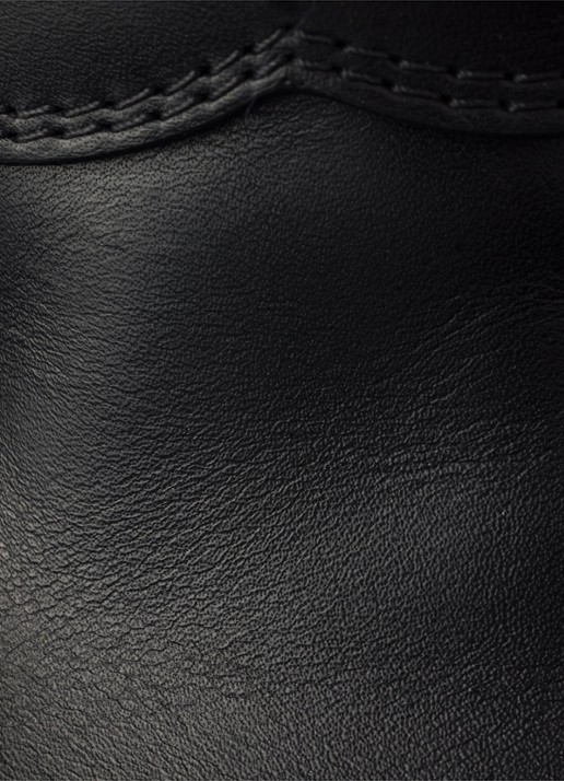 Prada Loafer van leer - detail 5 zwart