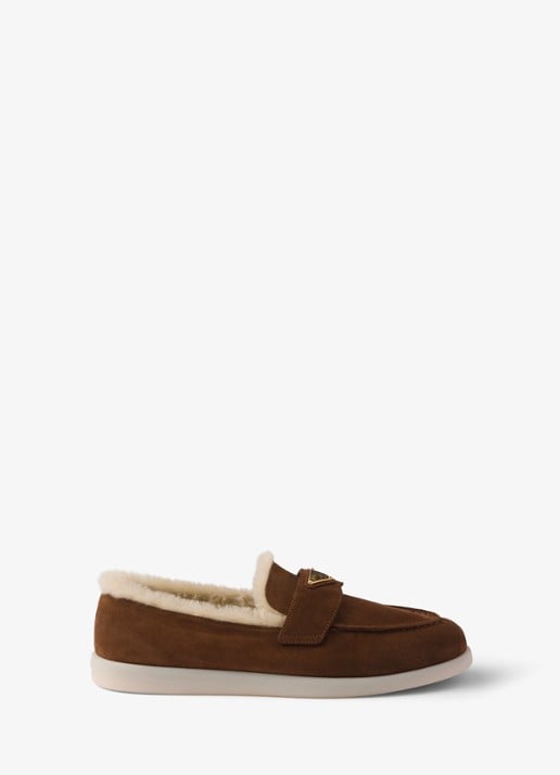 Prada Loafer van suède