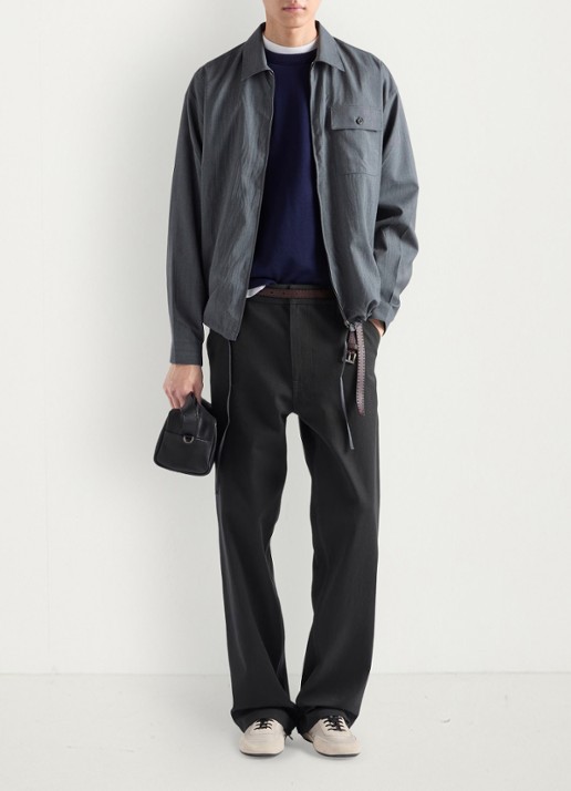 Prada Loose fit jeans met gekleurde wassing - voorkant 5 donkergroen