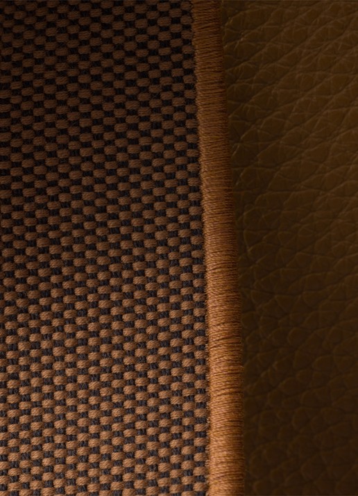 Prada Medium schoudertas van kalfsleer - detail 2 camel