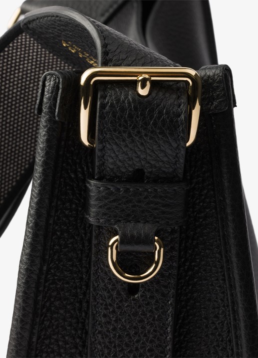 Prada Medium schoudertas van kalfsleer - detail 3 zwart