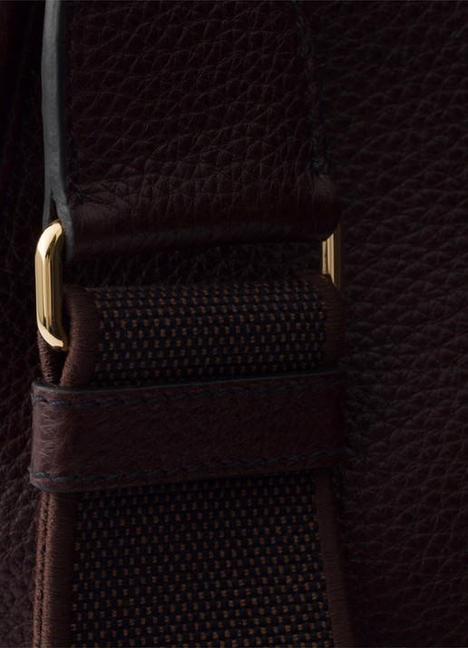 Prada Medium schoudertas van kalfsleer - detail 3 donkerbruin