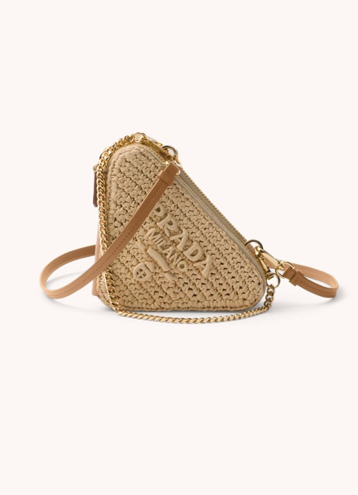 Prada Mini crossbodytas met leren details