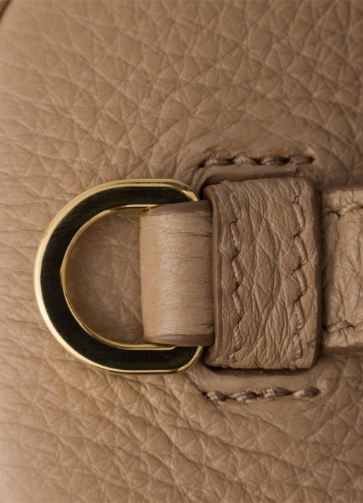 Prada Mini handtas van kalfsleer - detail 6 beige