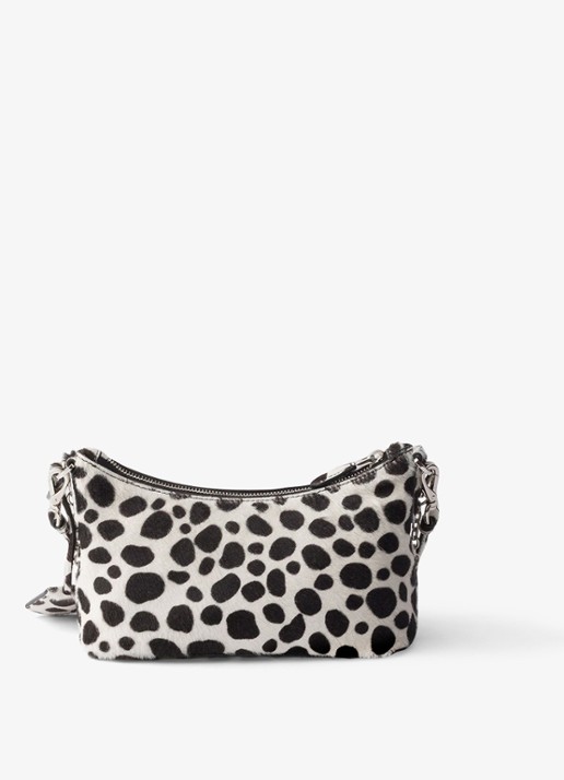 Prada Mini schoudertas van kalfsleer - achterkant wit