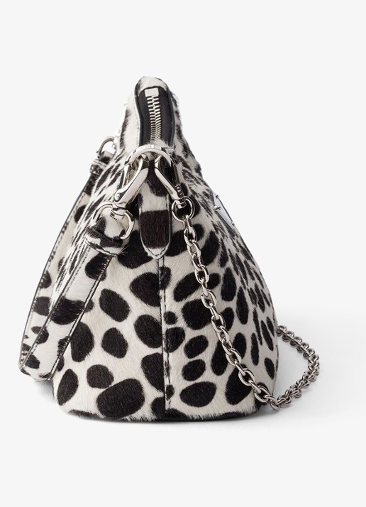 Prada Mini schoudertas van kalfsleer - detail 4 wit