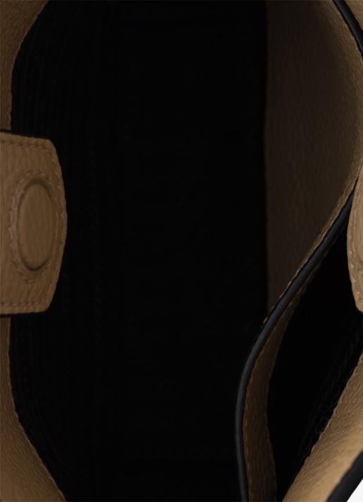 Prada Mini schoudertas van leer - detail 9 zand
