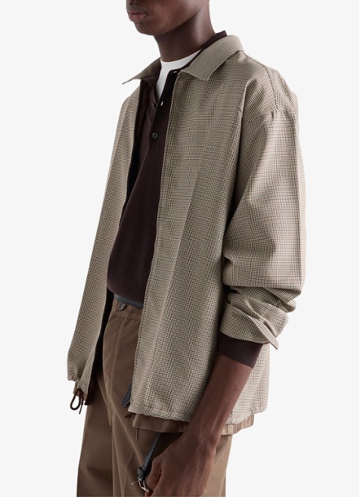 Prada Overshirt van scheerwol