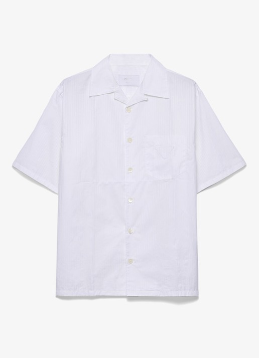 Prada Oversized fit overhemd met borstzak