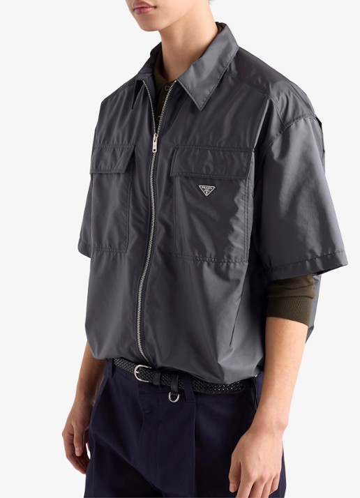 Prada Oversized fit overhemd met borstzakken