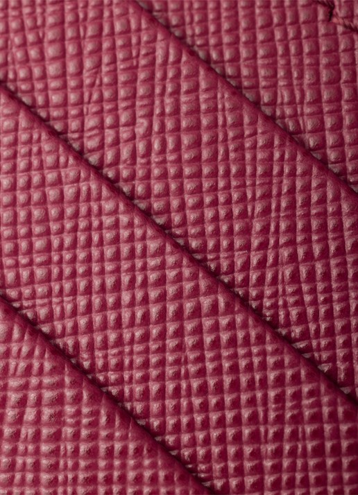 Prada Pasjeshouder van kalfsleer - detail 3 roze