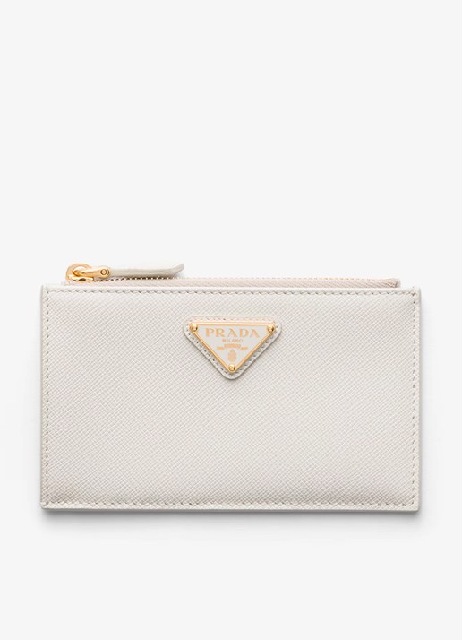 Prada Pasjeshouder van kalfsleer
