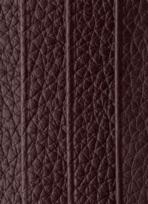 Prada Pasjeshouder van leer - detail bordeauxrood