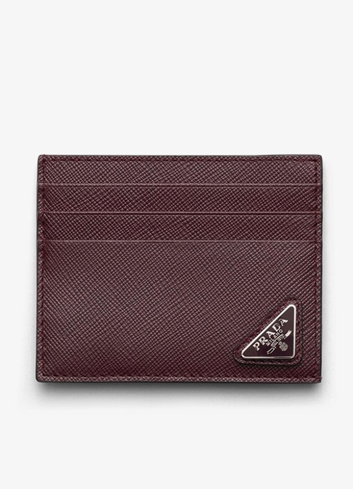 Prada Pasjeshouder van leer