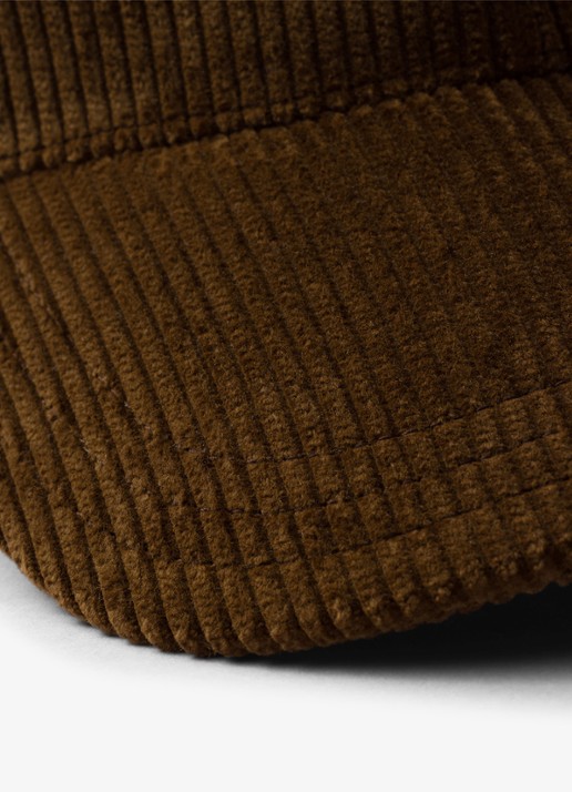 Prada Pet van corduroy - detail 2 bruin