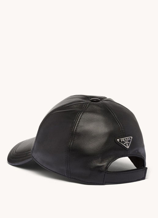 Prada Pet van leer  - achterkant 4 zwart