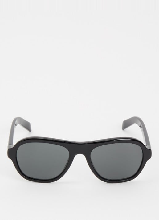Prada Piloten zonnebril PRD14S - detail zwart